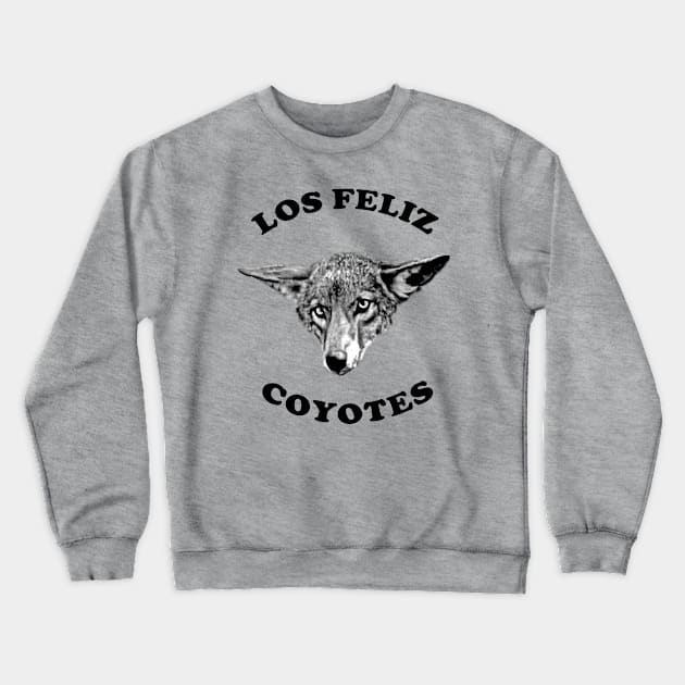 Los Feliz Coyotes Crewneck Sweatshirt by losfeliz